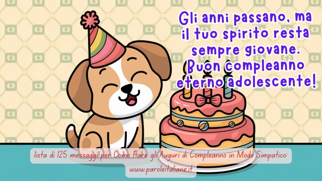 come fare gli auguri di compleanno al figlio maschio