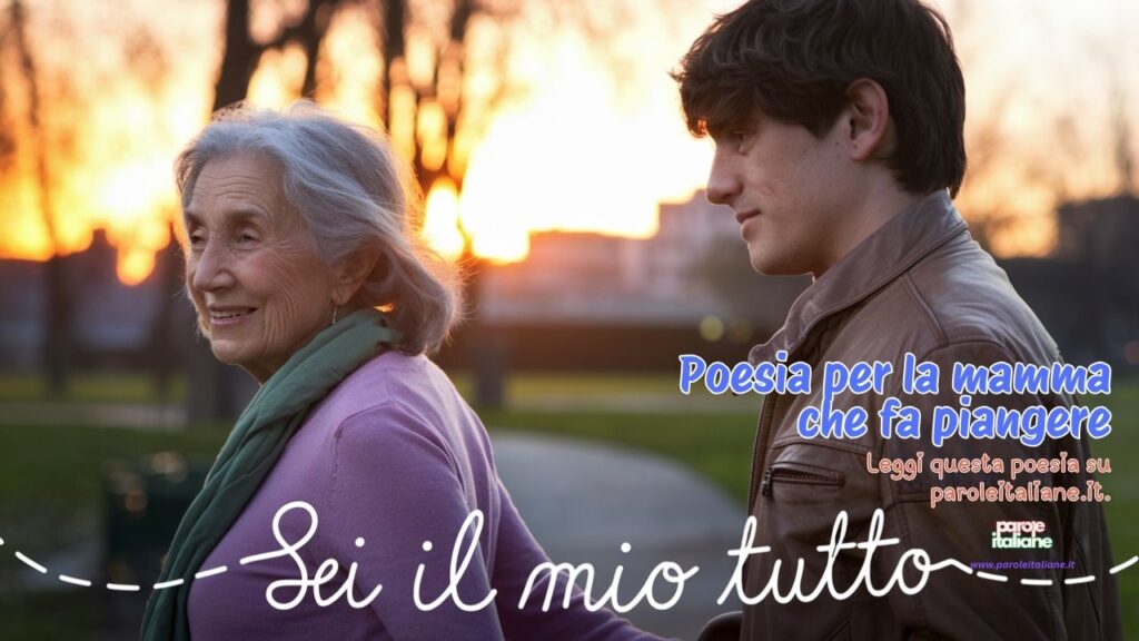 poesia per la festa della mamma​